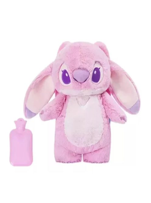 Плюшена играчка-възглавница за компреси Stitch n Angel, 2 в 1, Затопляща и Охлаждаща, 30 х 18 см., 2+ години, Розова