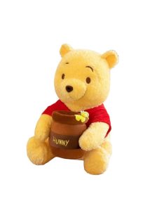   Плюшена играчка Disney Winnie the Pooh, Мечо Пух и гърненце с мед, 35 см., 3+ години