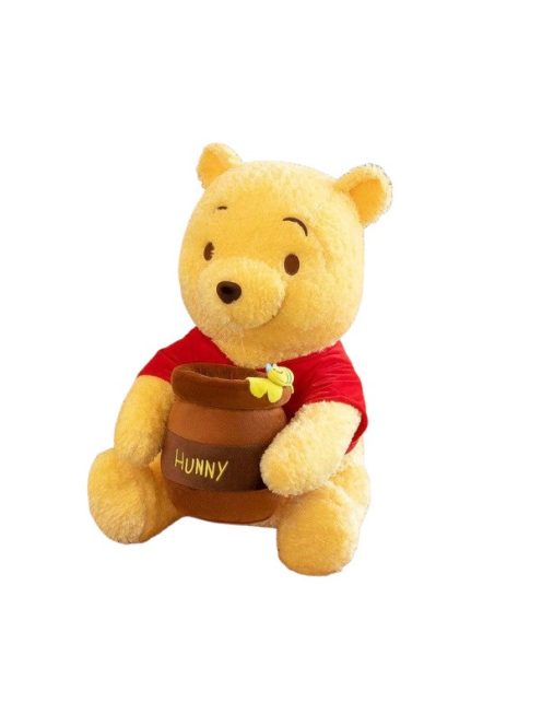 Плюшена играчка Disney Winnie the Pooh, Мечо Пух и гърненце с мед, 35 см., 3+ години