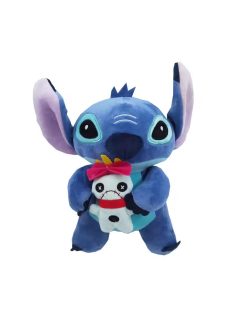   Плюшена играчка Disney Stitch with friend, С кукла, 28 см., 3+ години