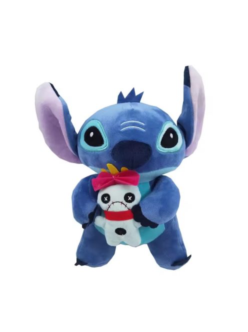 Плюшена играчка Disney Stitch with friend, С кукла, 28 см., 3+ години