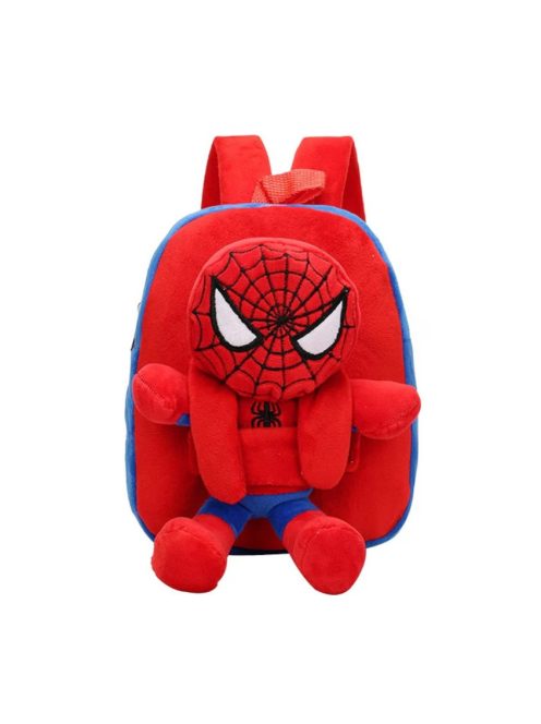 Детска раница с плюшена играчка Спайдърмен 2в1, 26x7x20см, Plush Spider-man
