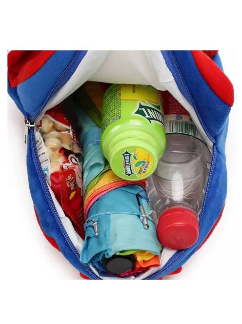 Детска раница с плюшена играчка Спайдърмен 2в1, 26x7x20см, Plush Spider-man