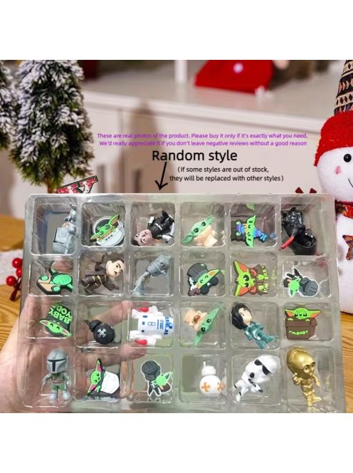 Комплект мини фигурки Междузвездни войни (24бр.), 26х18х3 cm