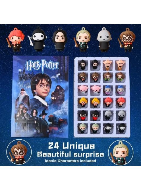 Комплект мини фигурки Хари Потър (24бр.), Advent Harry Potter, 26х18х3 cm