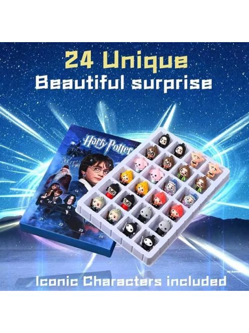 Комплект мини фигурки Хари Потър (24бр.), Advent Harry Potter, 26х18х3 cm