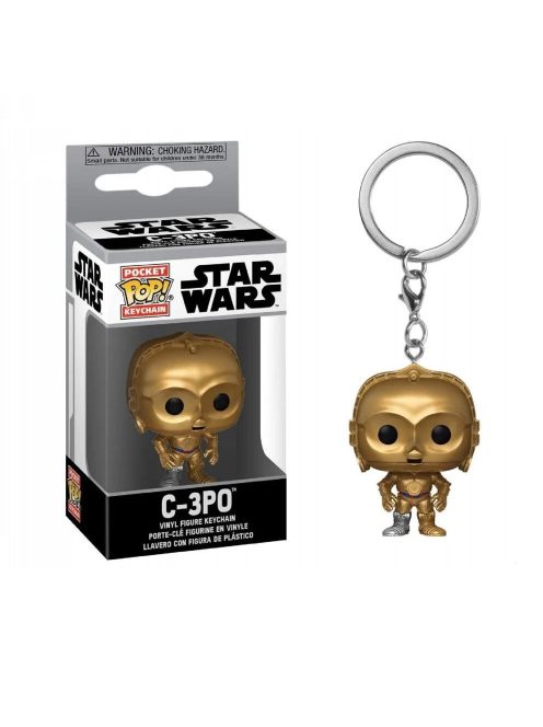 Ключодържател с фигурка Funko Pocket Pop Star Wars, C-3PO, 4 cm