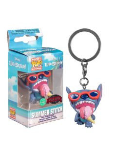   Ключодържател с фигурка Funko Pocket POP Disney, Lilo & Stitch with Ice Cream, 3+ години