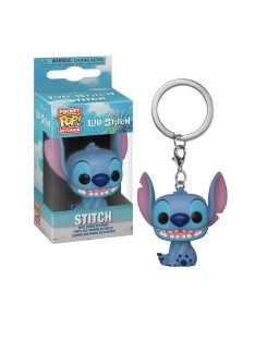   Ключодържател с фигурка Funko Pocket Pop Disney, Lilo & Stitch Stitch sitting, 3+ години