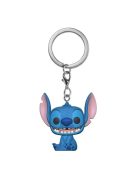 Ключодържател с фигурка Funko Pocket Pop Disney, Lilo & Stitch Stitch sitting, 3+ години