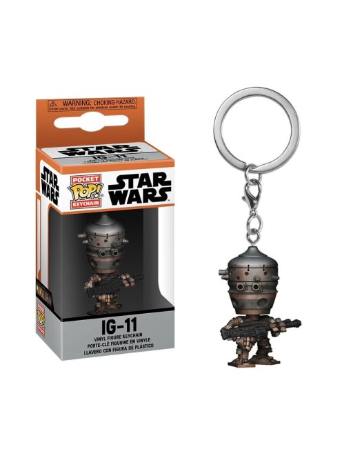 Ключодържател с фигурка Funko Pocket POP Star Wars, IG-11, 5 cm