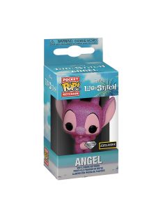   Ключодържател с фигурка Funko Pocket Pop Disney, Lilo & Stitch - Angel, 3+ години