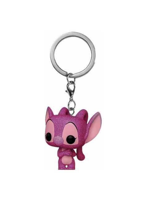 Ключодържател с фигурка Funko Pocket Pop Disney, Lilo & Stitch - Angel, 3+ години