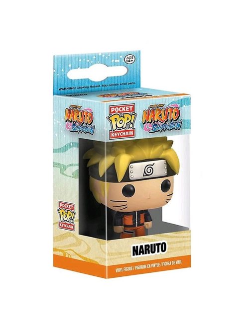 Ключодържател с фигурка Funko Pocket Pop, Naruto Uzumaki, 5 cm