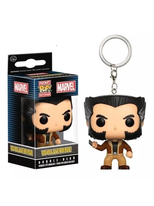 Ключодържател с фигурка Funko Pocket Pop, Marvel Wolverine, 4cm