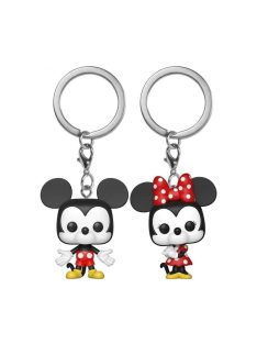   Ключодържател с 2 фигурки Funko Pocket POP Disney, Mickey and Minnie Mouse, 3+ години