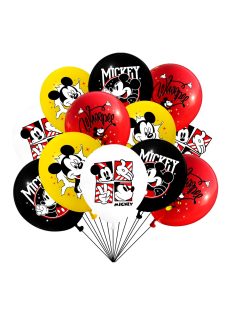   Комплект  балони (12ч) Мики Маус, Латекс, Disney  Mickie Mouse Whoopee balloon set, 30 cm