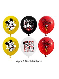   Комплект  балони (12ч) Мики Маус, Латекс, Disney  Mickie Mouse Whoopee balloon set, 30 cm