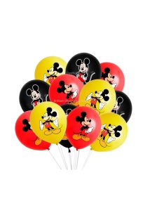   Комплект  балони (12ч) Мики Маус, Латекс, Disney  Mickie Mouse balloon set, 30 cm