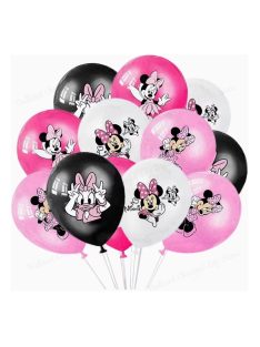   Комплект балони (12ч) Мини Маус, Латекс, Disney Minnie Mouse balloon set, 30 cm