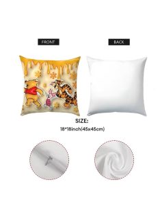   Калъфка за възглавница Мечо Пух, Winnie the Pooh Friends pillowcase 40x40cm