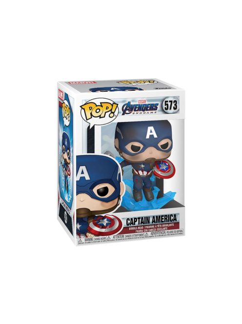 Фигурка Funko POP Marvel Avengers: Капитан Америка (Bobble-Head Captain America) #573
