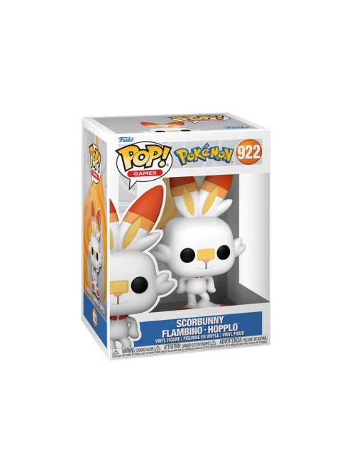 Фигурка Funko POP Games: Покемон Скорбъни (Pokemon - Scorbunny) #922