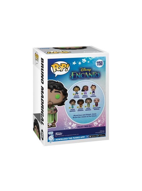 Фигурка Funko POP Disney Encanto: Бруно Мадригал ( Bruno Madrigal (Glows in the Dark)) #1150