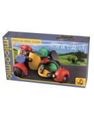 Конструктор Мотор с кош Mic-o-Mic, Motorcycle with Sidecar, 089.017