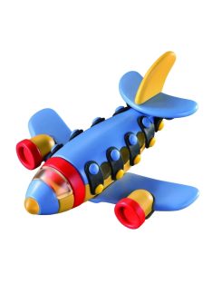   Конструктор Самолет реактивен малък Mic-o-Mic, Jet Plane, 089.106