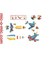 Конструктор Самолет реактивен малък Mic-o-Mic, Jet Plane, 089.106