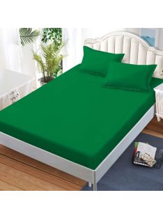  Долен чаршаф с 2 калъфки (размер 160/180x200), 3 части , 15574, Зелен