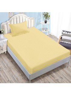   Долен чаршаф с ластик и калъфка (размер 80/90x200), 2 части , 17780, Светложълт