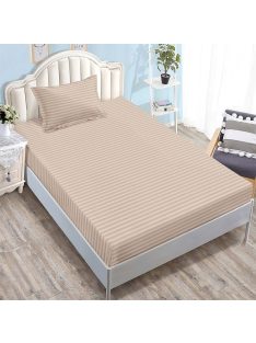   Долен чаршаф с ластик и калъфка (размер 80/90x200), 2 части , 17785, Беж