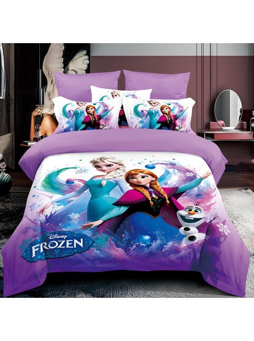 Детски спален комплект Замръзналото кралство 3D (Реална визия), 6 части, Disney Frozen bedding set, 200x230cm