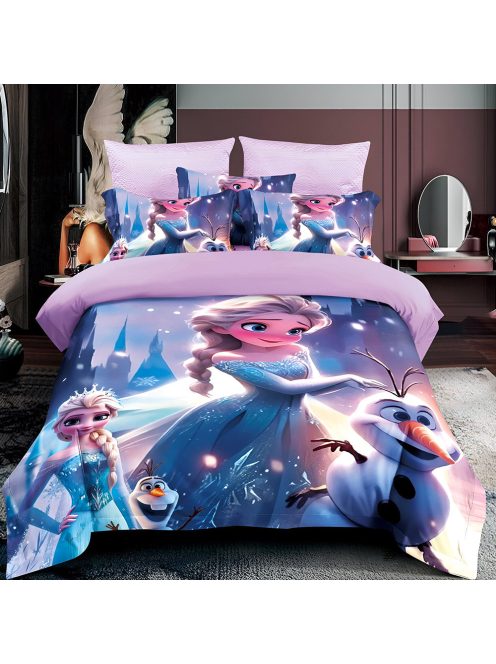 Детски спален комплект Замръзналото кралство Елза 3D (Реална визия), 6 части, Disney Frozen Elsa bedding set, 200x230cm