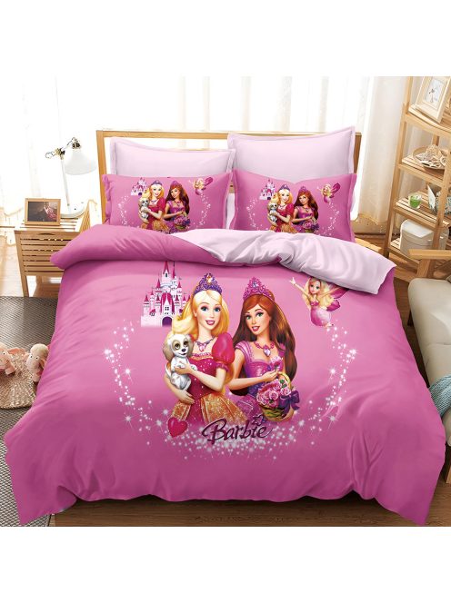 Детски спален комплект Барби 3D (Реална визия), 6 части, Disney Barbie bedding set, 200x230cm