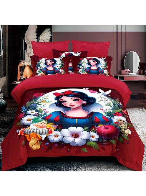 Детски спален комплект Снежанка 3D (Реална визия), 6 части, Disney Snow White bedding set, 200x230cm