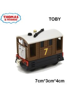   Вагонче ТОБИ Thomas & Friends TOBY от серията Take-n-Play на Fisher Price 