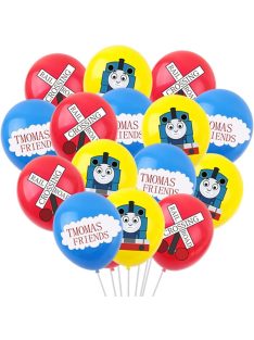  Комплект Балони Томас  (12бр.) Парти декорация, Party Balloons Thomas n Friends Stop go