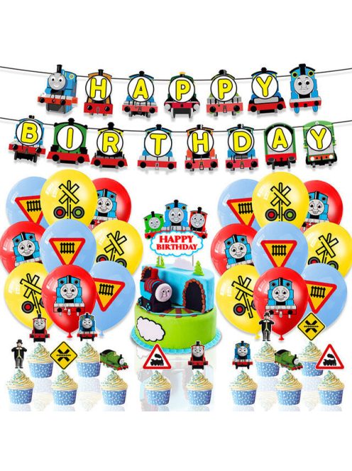 Комплект за Парти декорация Томас, Party decoration set Thomas n Friends,  Lets go
