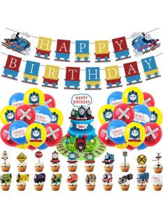   Комплект за Парти декорация Томас, Party decoration set Thomas n Friends,  Stop go