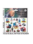 Комплект с татуировки Томас и Приятели, Thomas n Friends tatoo