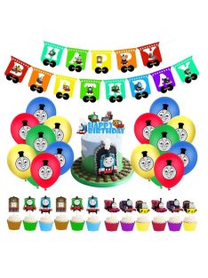   Комплект за Парти декорация Томас, Party decoration set Thomas n Friends,  Smiles