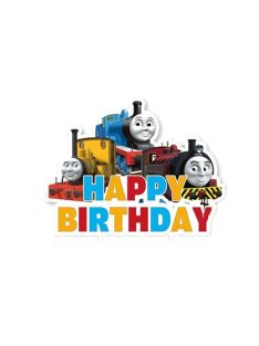   Топер за торта Томас и Приятели, Парти декорация, Happy Birthday Party decoration Cake topper  Thomas n Friends