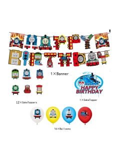   Комплект за Парти декорация Томас, Party decoration set Thomas n Friends, Race