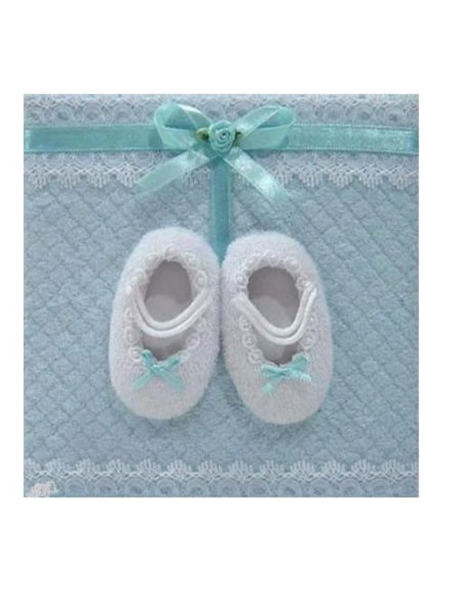 Фото-албум с бродерия ПАНТОФКИ, За 100 бр. снимки, FBA-06