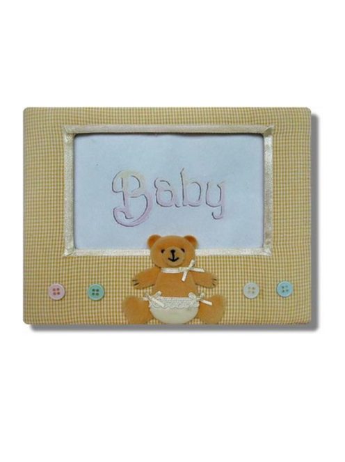 Фото-рамка с бродерия МЕЧЕ, За снимка 10 х 15 cm, Беж , FBF-38